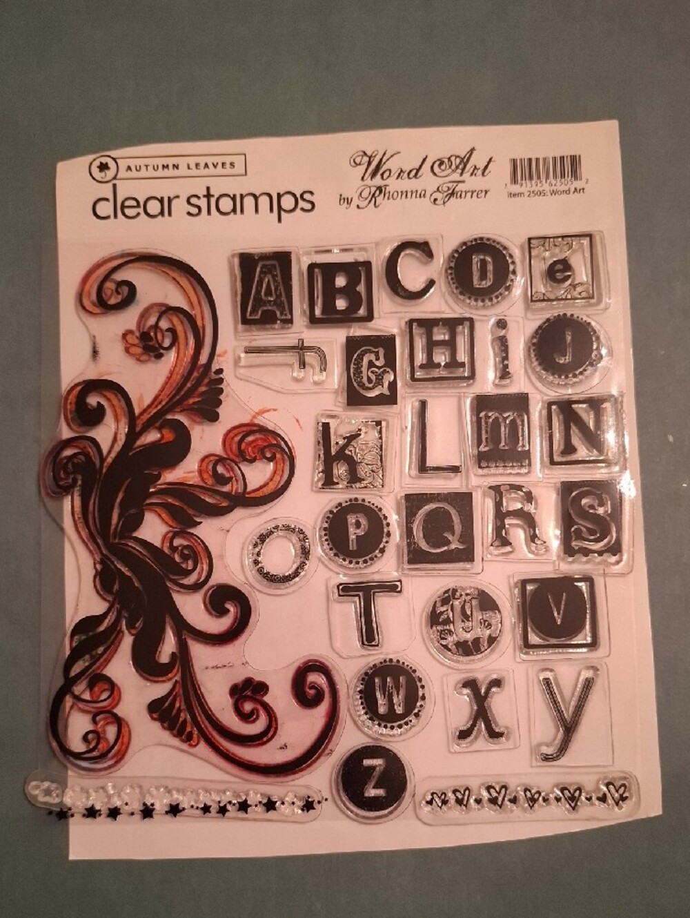Bundle Of Scrapbook Supplies, Stickers, Photo Corners, Alphabet Stamps And More - Picture 3 of 7